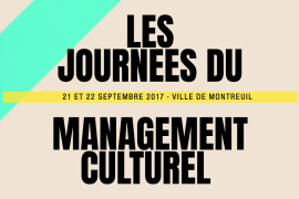 5 infos clefs sur les Journées du Management Culturel